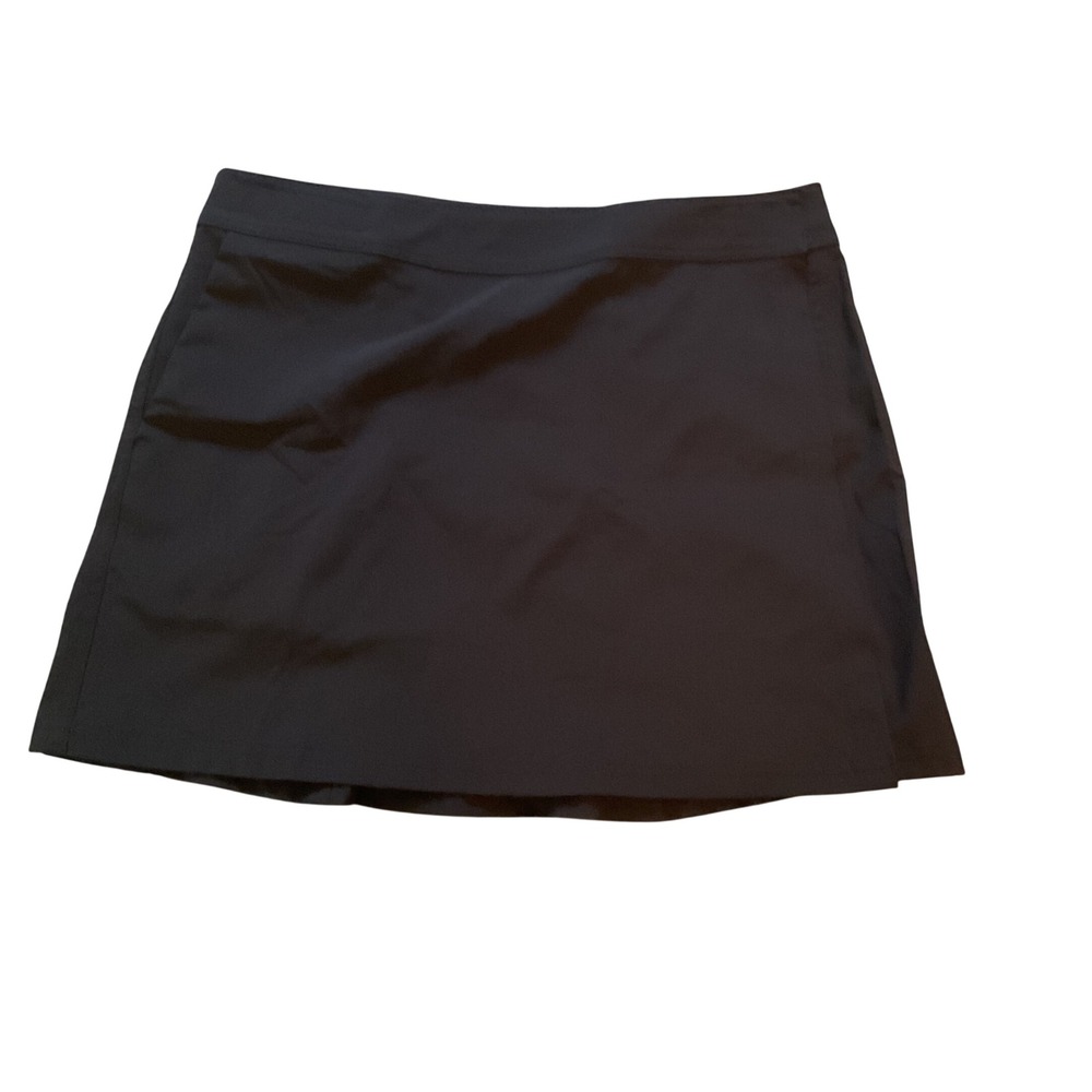 RipSkirt Hawaii Length 1 Wrap Skirt Black Active Quick Dry Stretch Mini Skirt
